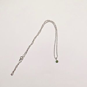 Green stone necklace effy 🟢